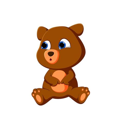 Premium Vector Cute Bear Cartoon