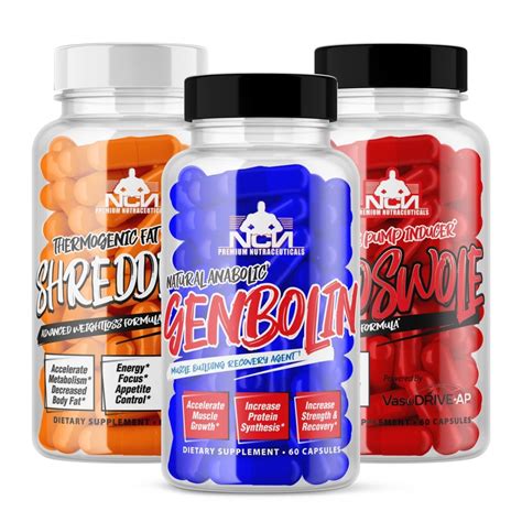 Strength Shred Swole Stack Three Supplements Pack Ncn Supps