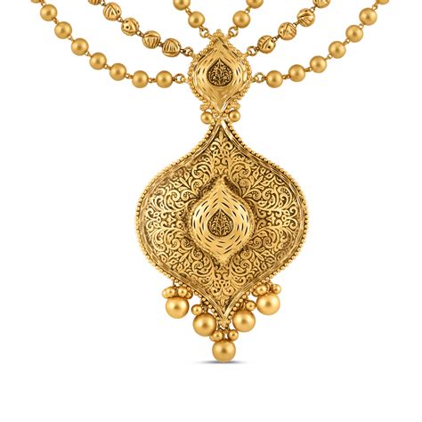 Teen Lada Rani Haar Gold Necklace Purejewels