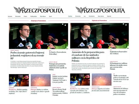 La Reacción De La Prensa De Polonia Tras La Explosión En Przewodou Infobae