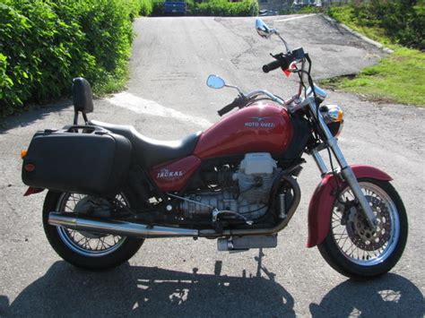 Moto Guzzi Jackal Red Miles Runs Great Ride Anywhere No