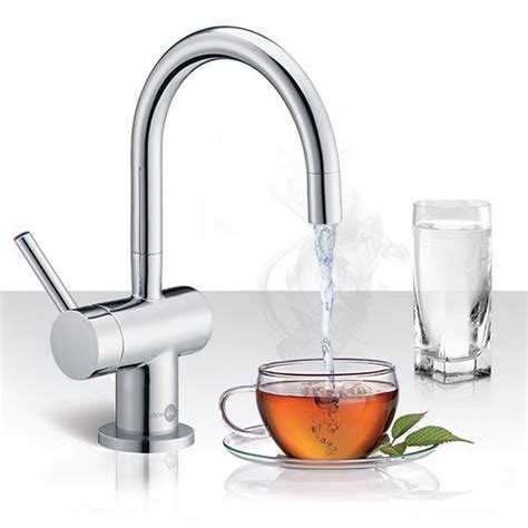 Insinkerator Chrome Steaming Hot Cold Kitchen Sink Kettle Tap Tank Insinkerator From TAPS UK