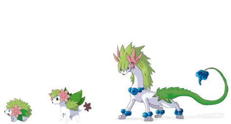 Shaymin's fake evolution by shaymin11 on DeviantArt