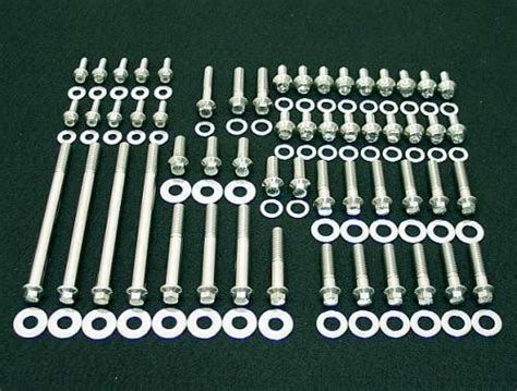 MOPAR ENGINE BOLTS KIT SMALL BLOCK 273 318 340 360 POLISHED ARP