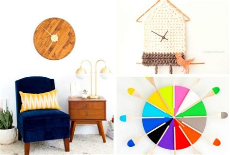 20 Creative DIY Clocks Home Design Time Telling Decor