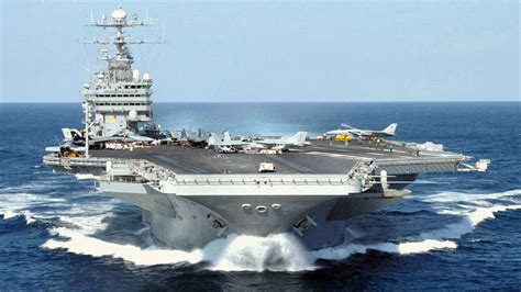 Download Us Navy Aircraft Carrier - WallpaperTip