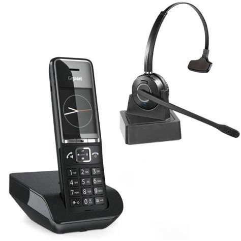 Pack Gigaset DECT téléphone casque pour Pros