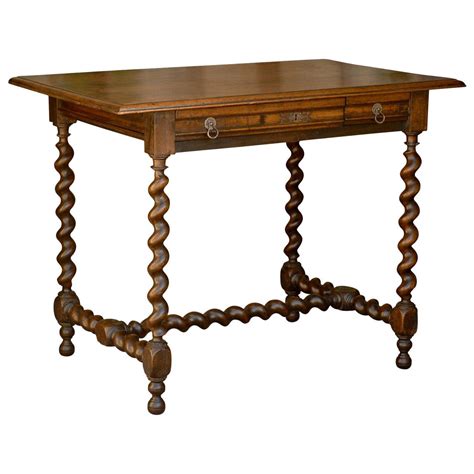 English Barley Twist Table For Sale At 1stdibs