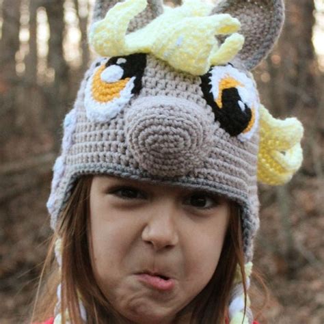 My Little Pony Derpy Hooves Crochet Hat Pattern My Litle Etsy