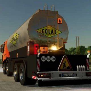 LANDER 8X4 REPANDEUSE COLAS V1 0 FS25 FS22 Mod