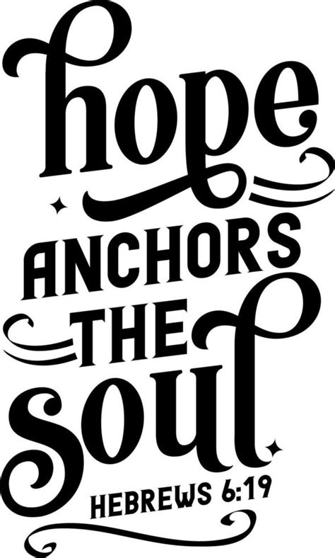 Hope Anchors The Soul Hebrews