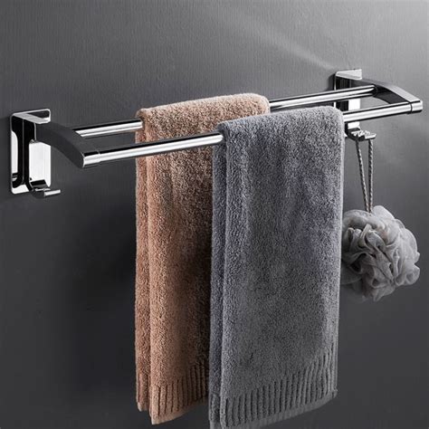 Punch Free Stainless Steel Towel Rack Bathroom Towel Rack Bathroom