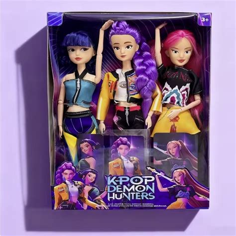 Boneca Guerreiras Do Kpop - Bonecas Huntrix Guerreiras do K-Pop Rumi Mira e Zoe com Acessórios ⋆ ...