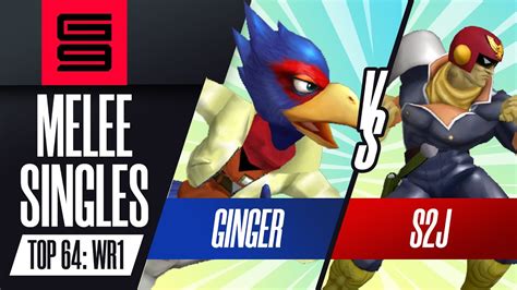 Ginger Falco Vs S J Captain Falcon Melee Singles Top Winners