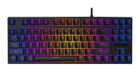 Krux Atax Pro Rgb Outemu Red Klawiatura Niskie Ceny I Opinie W Media