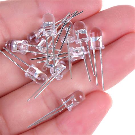 Cheap 100pcs 5mm LED Diode 5 Mm Assorted Kit White Green Red Blue