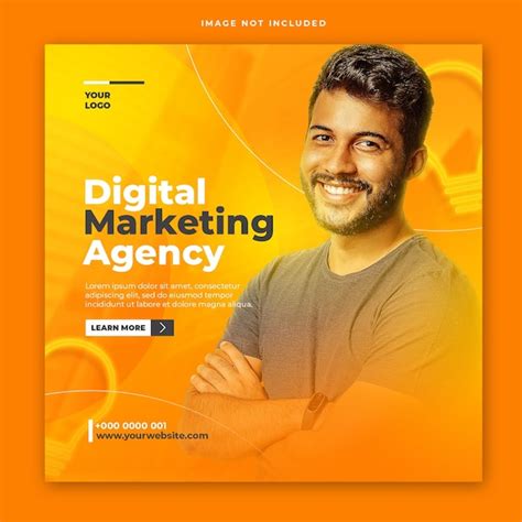 Premium Psd Creative Concept Social Media Instagram For Digital