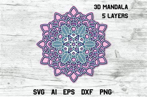 Free Svg Layered Layered Mandala Svg Files For Crafters 4097 Svg