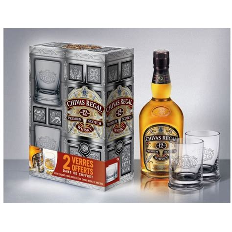 Chivas Regal 12 Ans Coffret 2 Verres 70cl Achat Vente Chivas