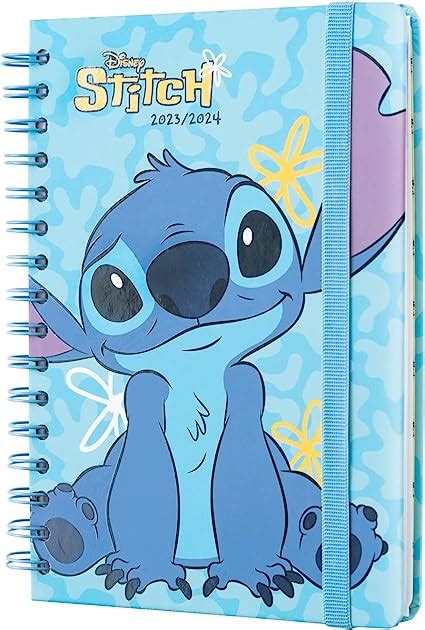 Grupo Erik Schulplaner 2023 2024 A5 Disney Stitch Kalender 2024