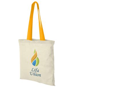 Tote bag avec anses colorés publicitaire personnalisé pas cher