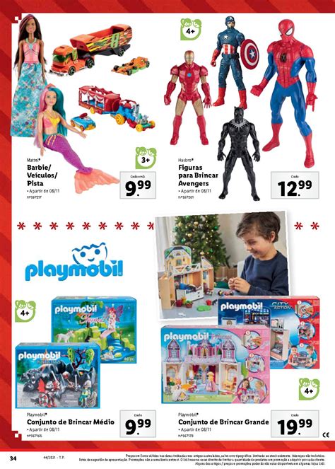 Antevisão Folheto LIDL BRINQUEDOS NATAL Promoções a partir 8 novembro