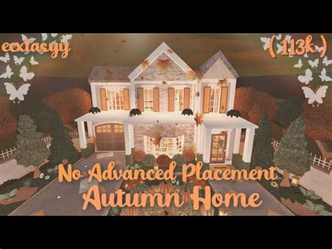 Bloxburg Autumn Home