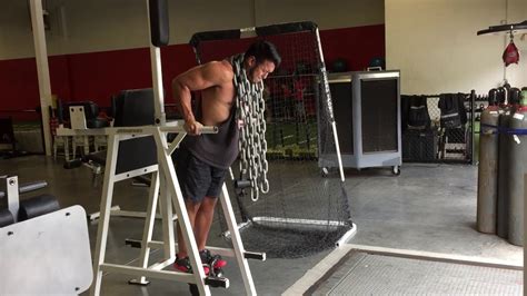 Heavy Weighted Dips With Combination Loading YouTube