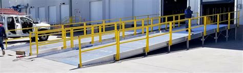 Amazon Warehouse Dock Ramp - Upside Innovations Installation