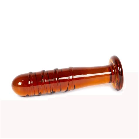 Plug Anal De Vidrio Con Textura D Sexto Sentiido