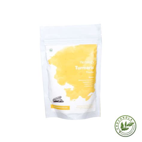 Jual Herbilogy Tumeric Turrmeric Powder Bubuk Kunyit Gram