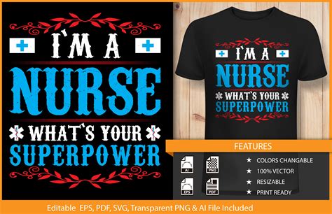 T Shirt Design I Am A Nurse Whats Your Graphic By Hamjaiu · Creative