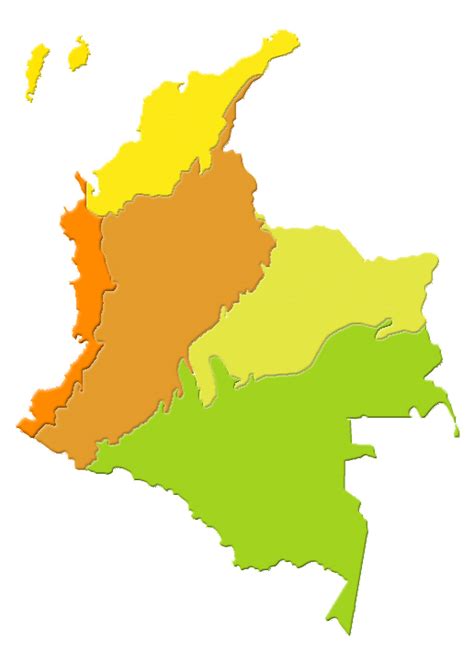 Imagenes Del Mapa De Las Regiones Naturales De Colombia Fuente De Images