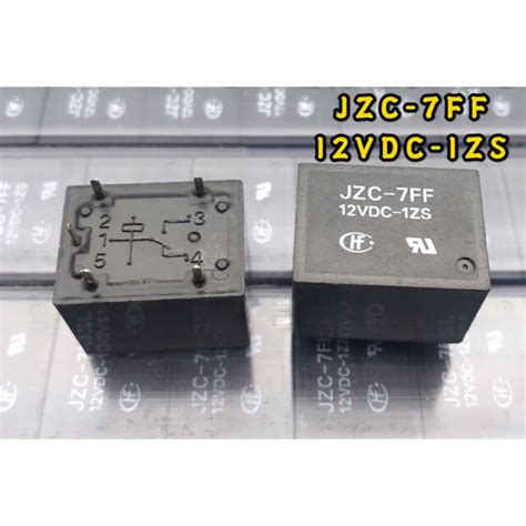 Hongfa Jzc 7ff 12vdc 1zs Power Relay 12vdc 5pin For Sale Online EBay