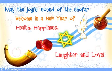 Rosh Hashanah! Wishes For You! Free Wishes eCards, Greeting Cards | 123 ...