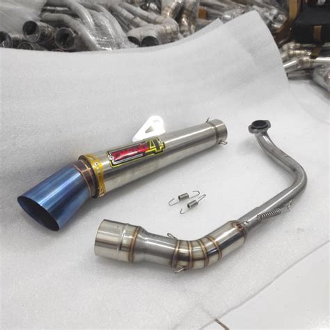 Canister Daeng Sai4 Conical Exhaust Pipe Muffler For Mio I 125 Mio