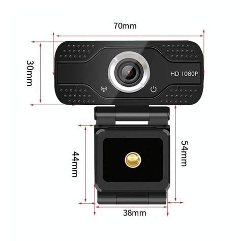 Camera Web Full Hd Mp Webcam Dual Microfon Anulare Zgomot Fundal