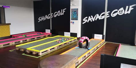 The Ham And Egger Files Savage Golf Minigolf Pop Up In Norwich