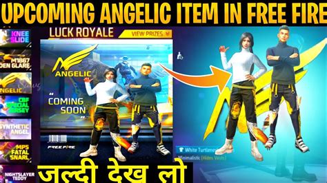 Upcoming Angelic Item In Free Fire Confirm Date