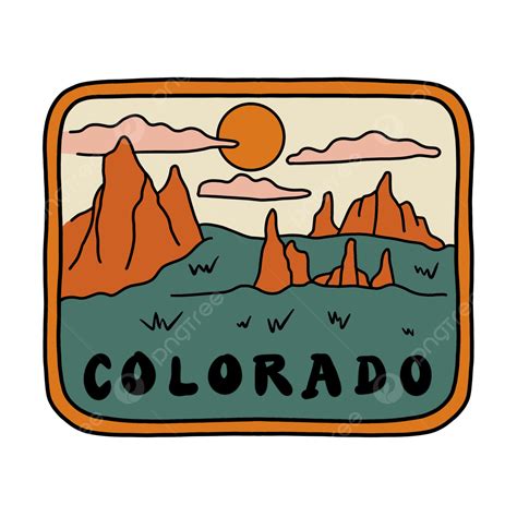 Colorado Outline Clip Art