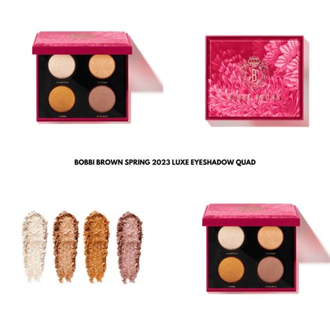 Bobbi Brown Spring 2023 Luxe Eyeshadow Quad Beautyvelle Makeup News