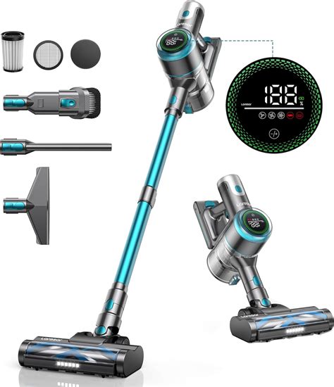 Laresar Cordless Vacuum Cleaner W Kpa Max Mins Runtime Stick