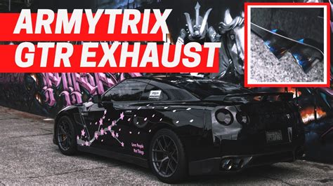 Nissan Gt R R W Valvetronic Armytrix Exhaust Youtube