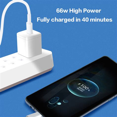 66w 6a Super Fast Charger Cable Fast Usb Type C Charging Data Cord