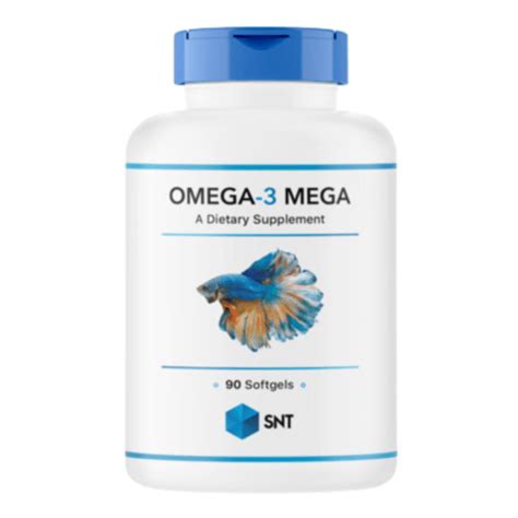 Омега 3 - SNT Omega 3 Mega, 90caps по выгодной цене
