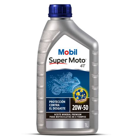 Aceite Mobil Super 4t 20W 50 TC MOTOS RACING 53 OFF