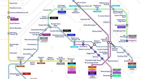 New Overground Line Names Full List Meanings Colours And Map Revealed