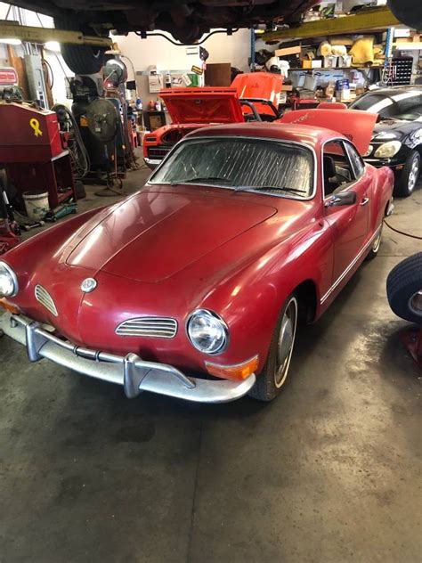 One Owner Find 1971 Volkswagen Karmann Ghia Barn Finds