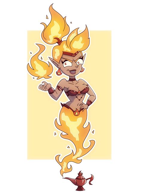 Fire Djinn By Csvanstromer On Deviantart