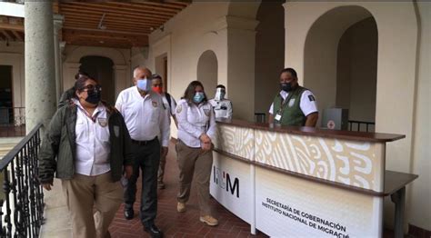 Comisionado Del Inm Realiza Gira De Trabajo Por Oaxaca Para Supervisar